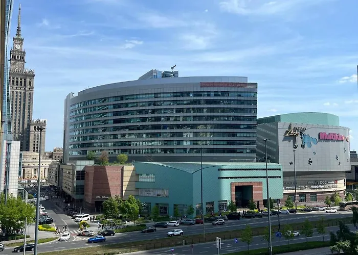 On Center Near To Zlote Tarasy With Perfect View And Parking By P&m Apartment *